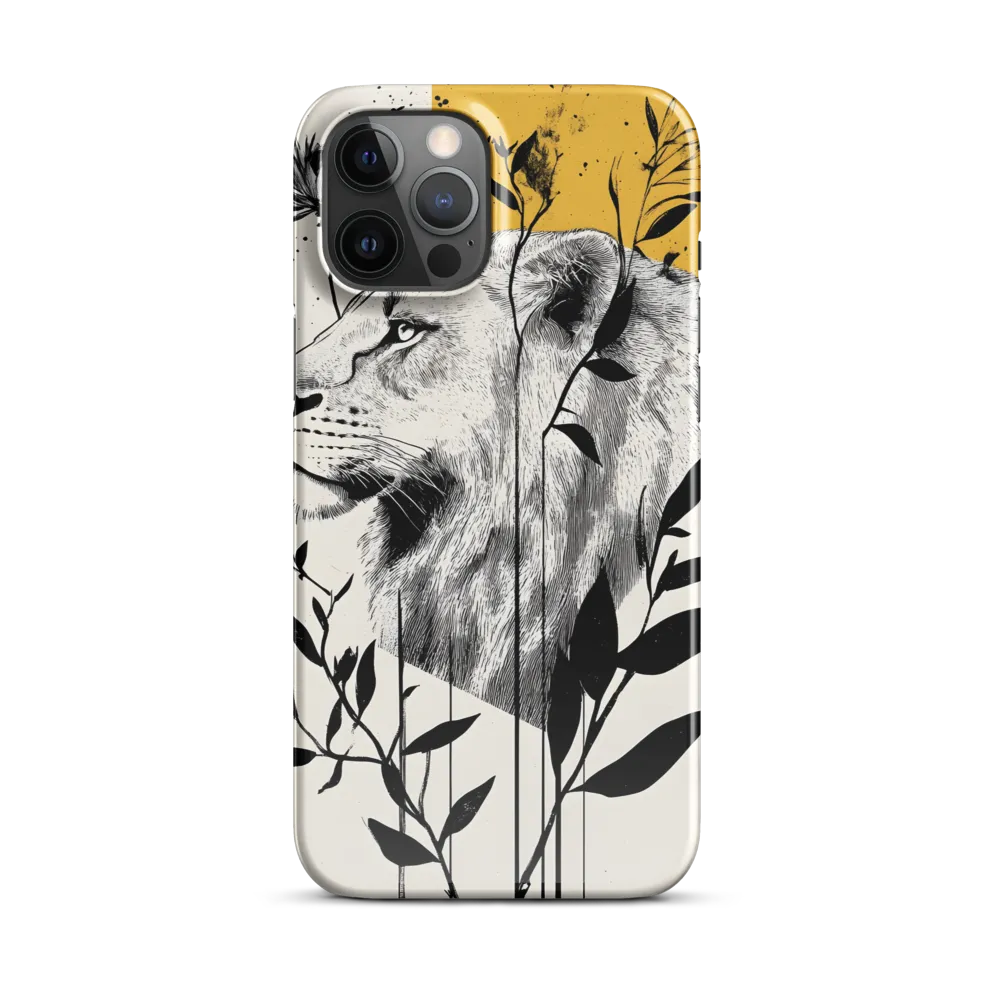 Regal Serenity: The Lion and Flora