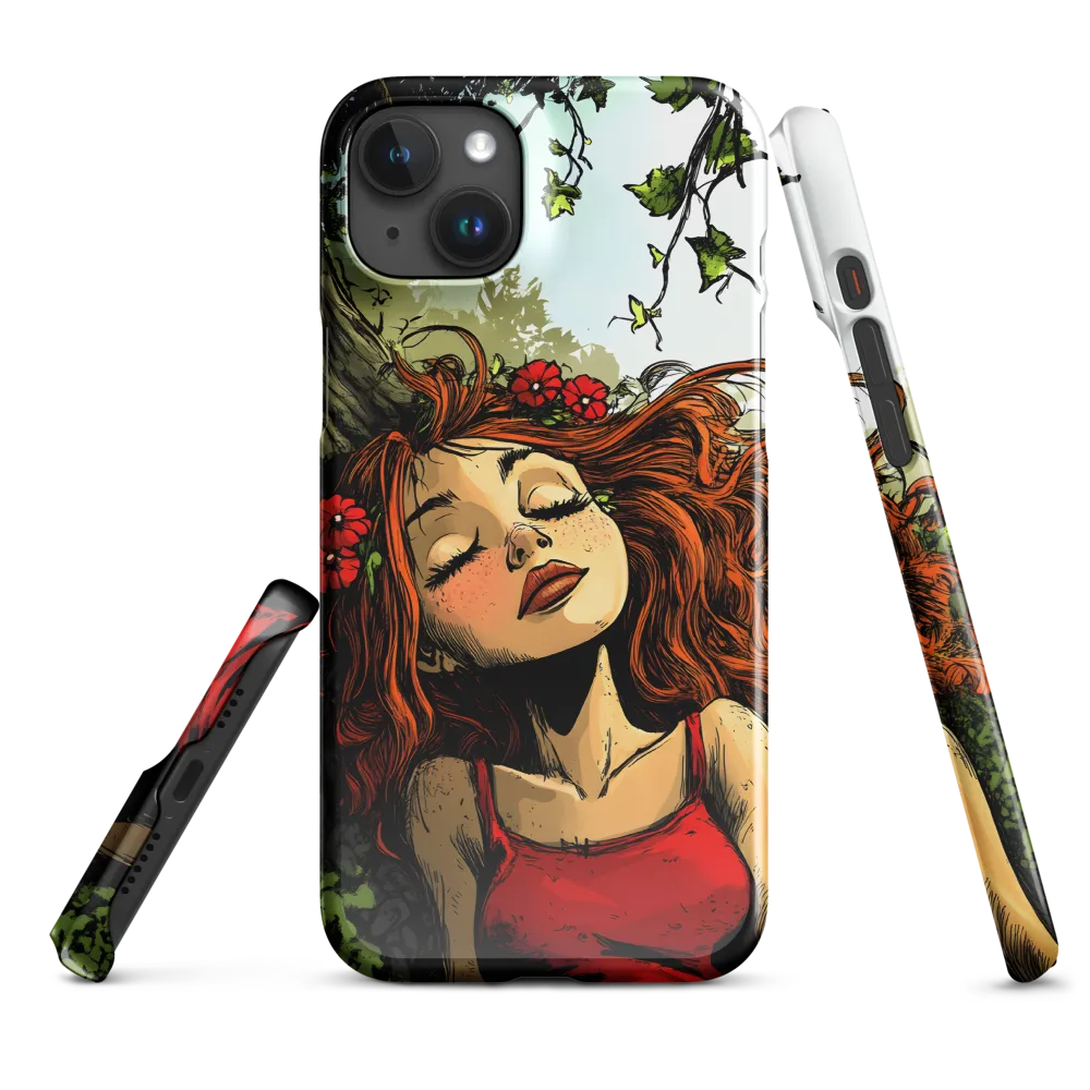 Whispers of Serenity | Phone Case |  15 Plus | Snap Case | Glossy