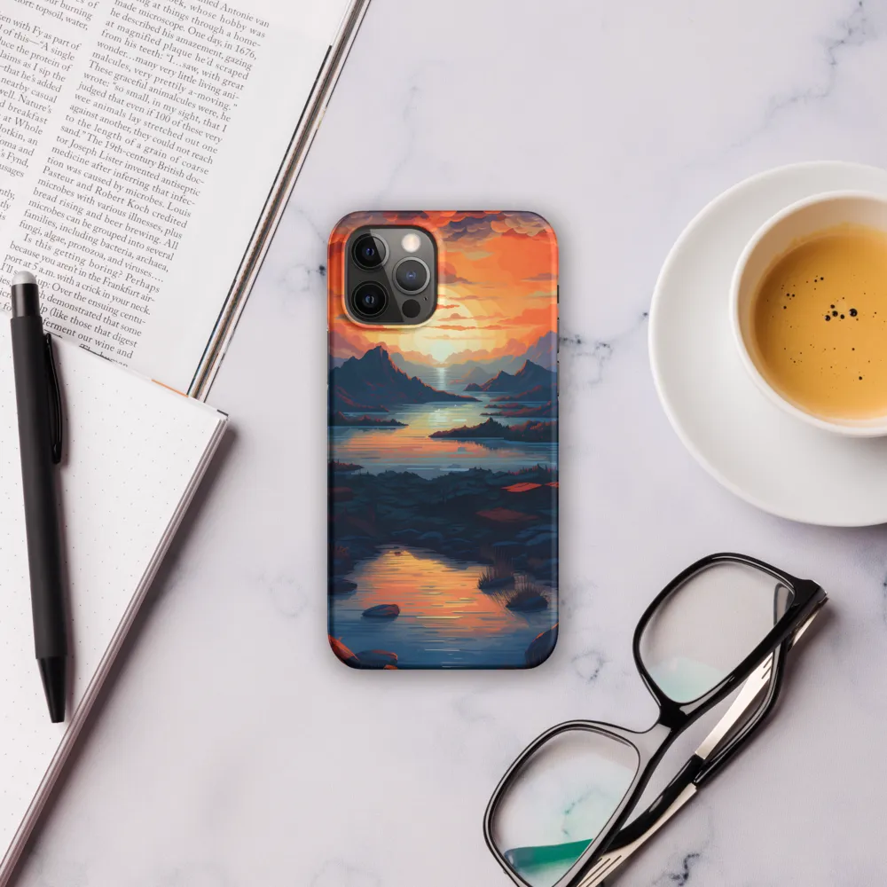 Ethereal Evening: A Digital Dusk