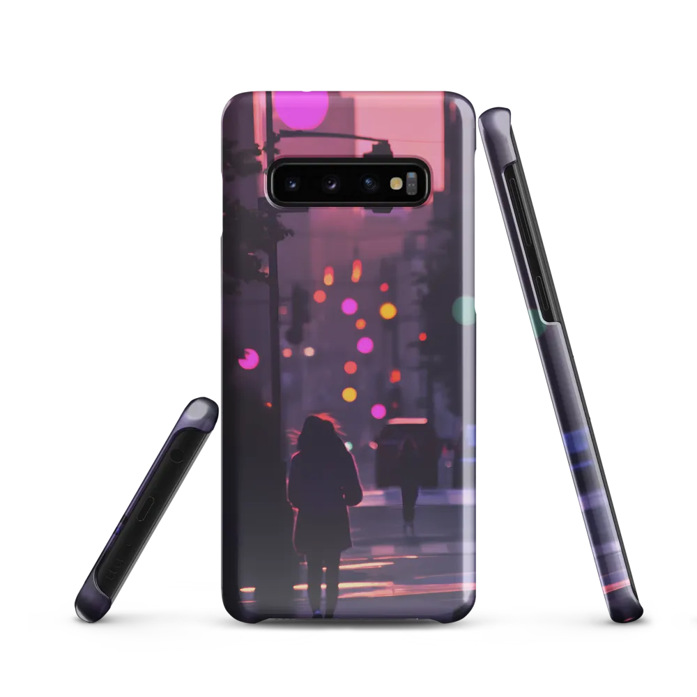 City Silhouettes at Dusk | Phone Case |  S10 | Snap Case | Glossy