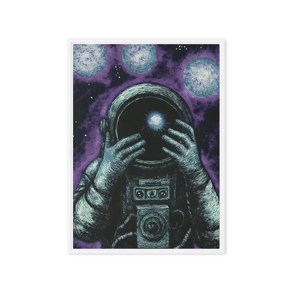 Beyond the Stars | Canvas with White Frame | 20″×28″