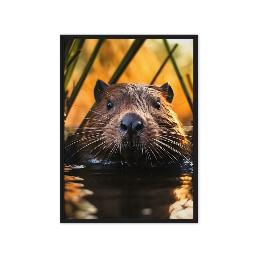 Beaver Serenity: A Natural Portrait