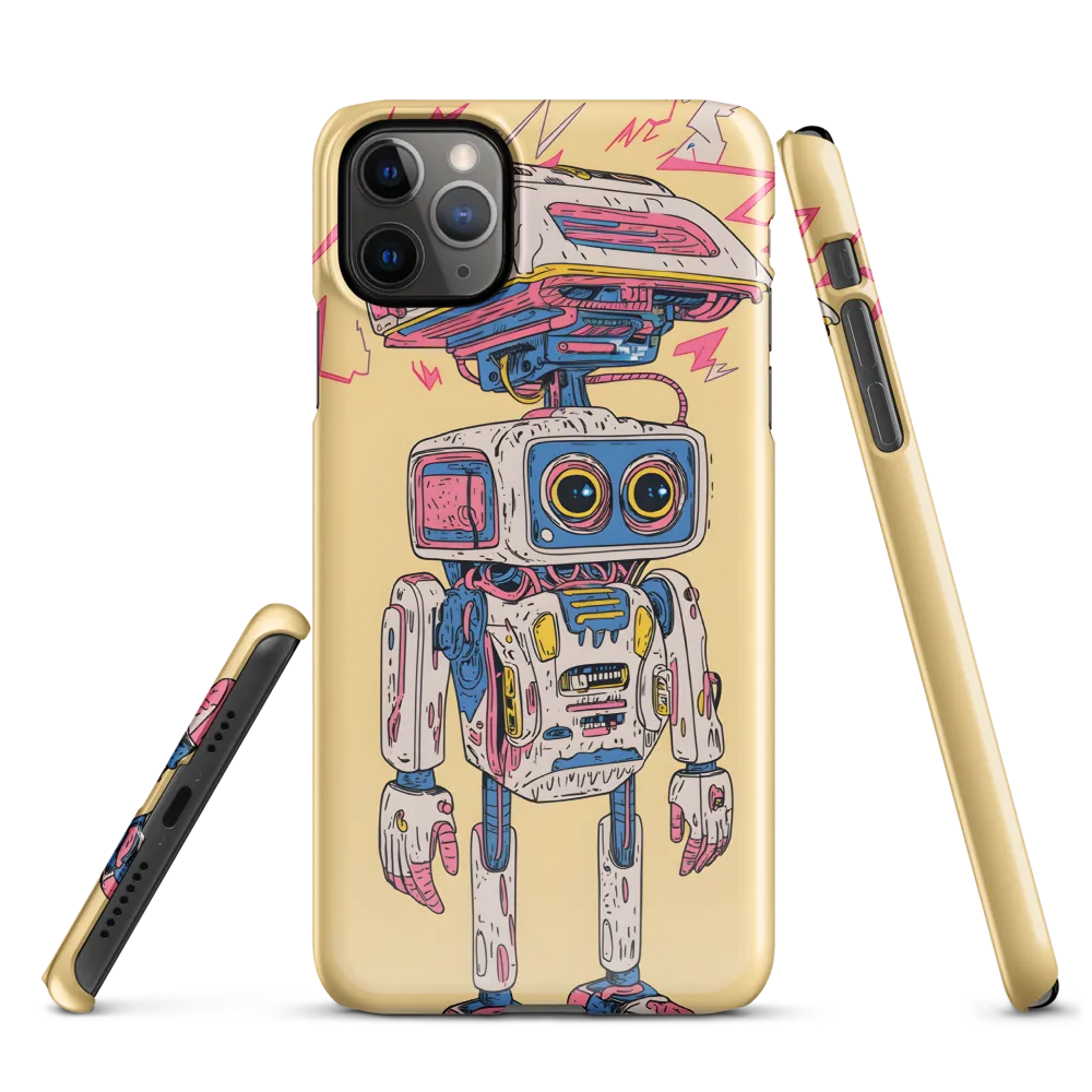 Whimsical Robot Delight | Phone Case |  11 Pro Max | Snap Case | Glossy