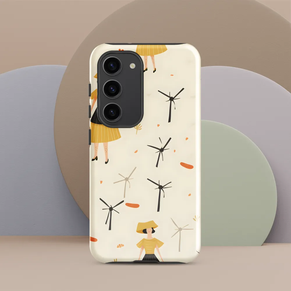 Whimsical Patterns of Nature and Femininity