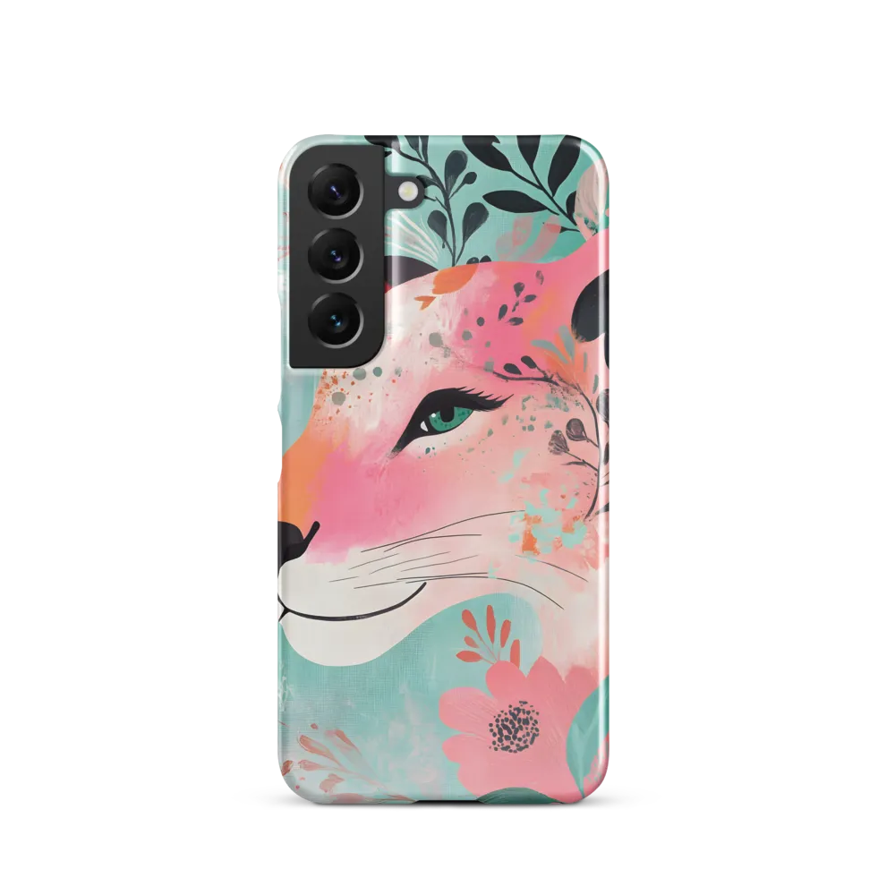 Whimsical Majesty: A Floral Lion