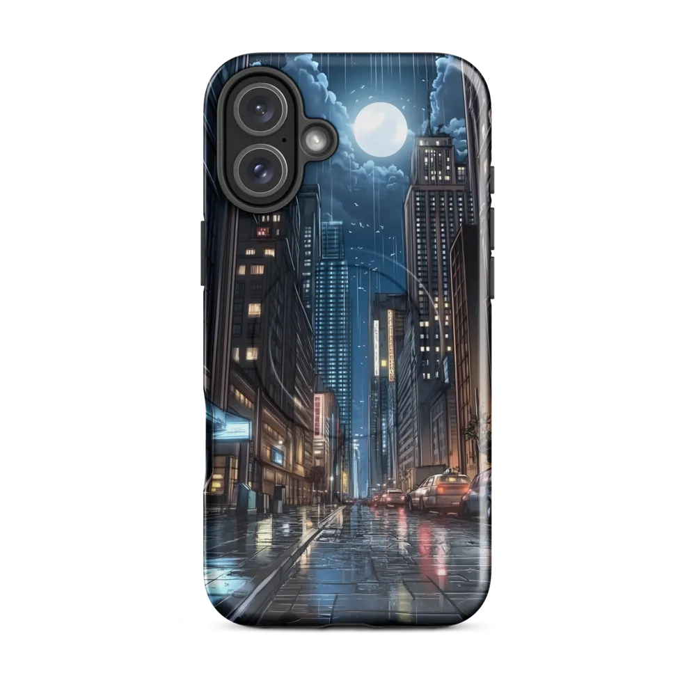 Moonlit Urban Serenity