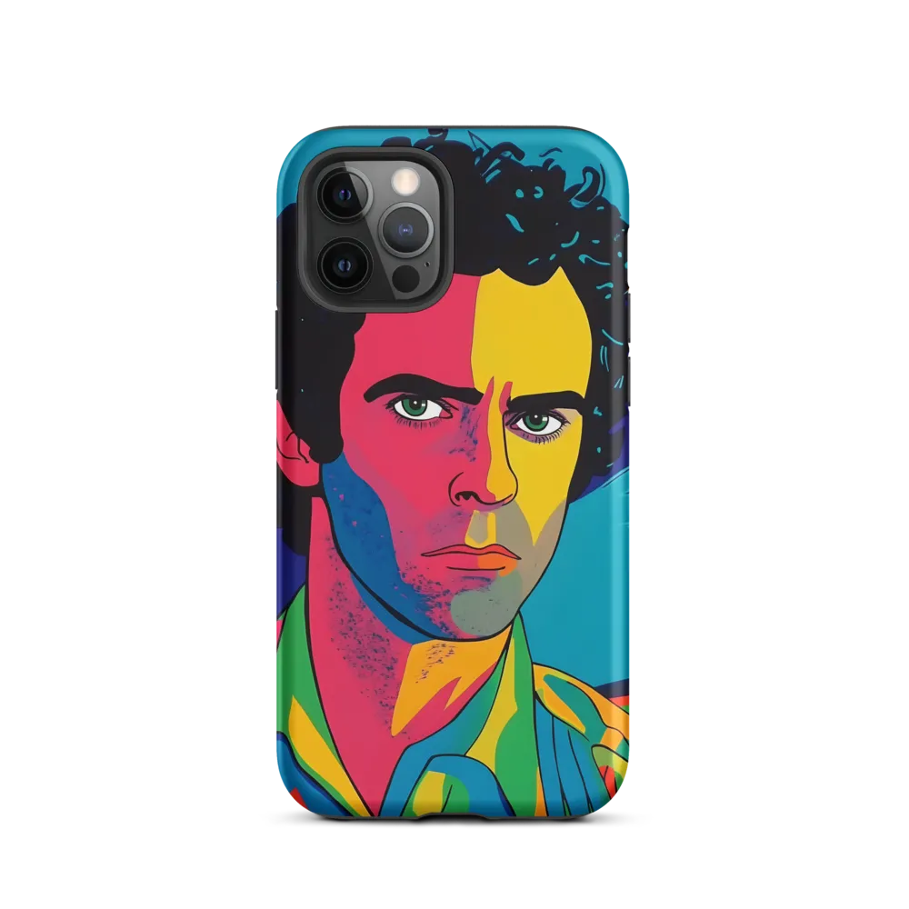 Electric Visage: A Portrait of Vibrance