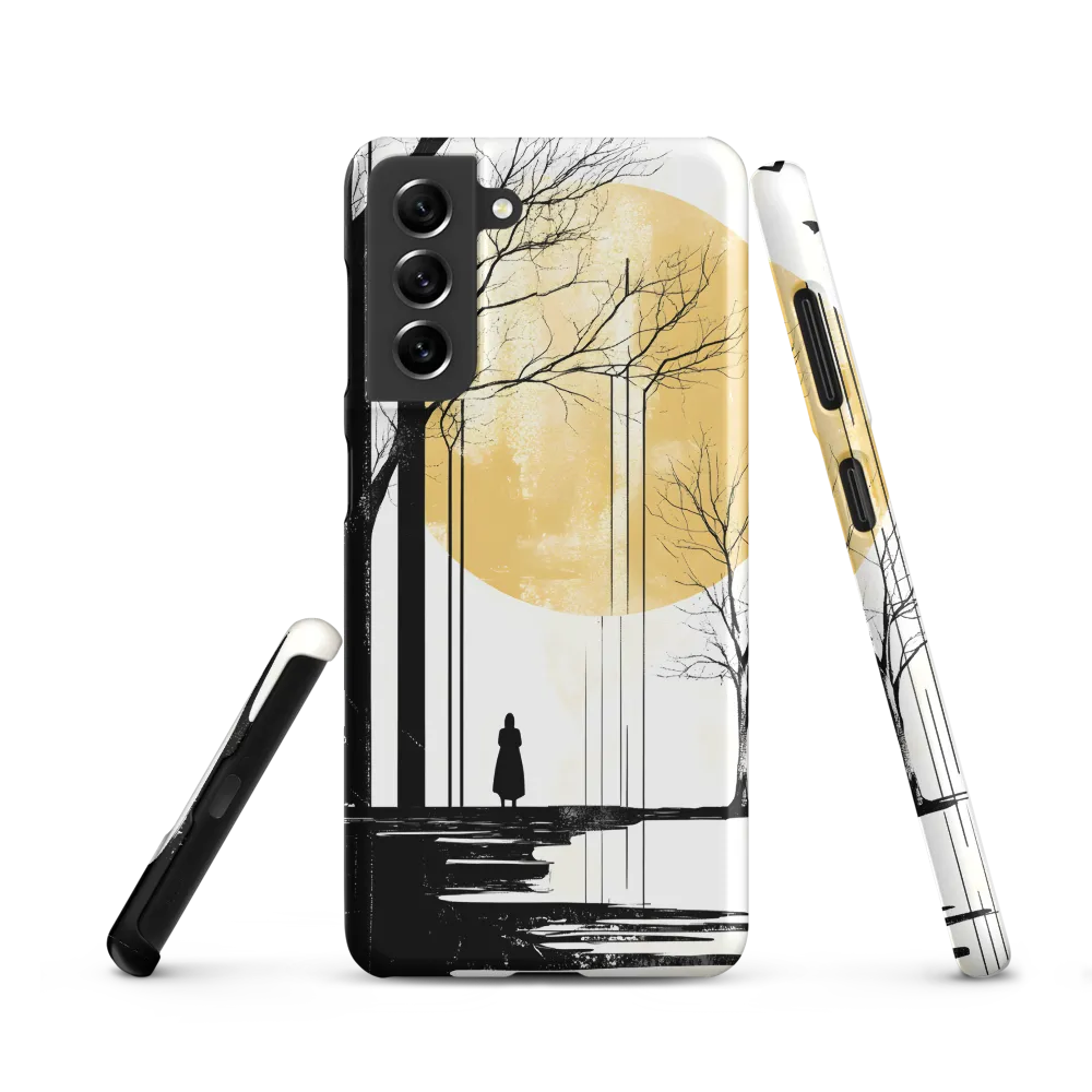 Solitude Under the Yellow Sun | Phone Case |  S21 | Snap Case | Matte