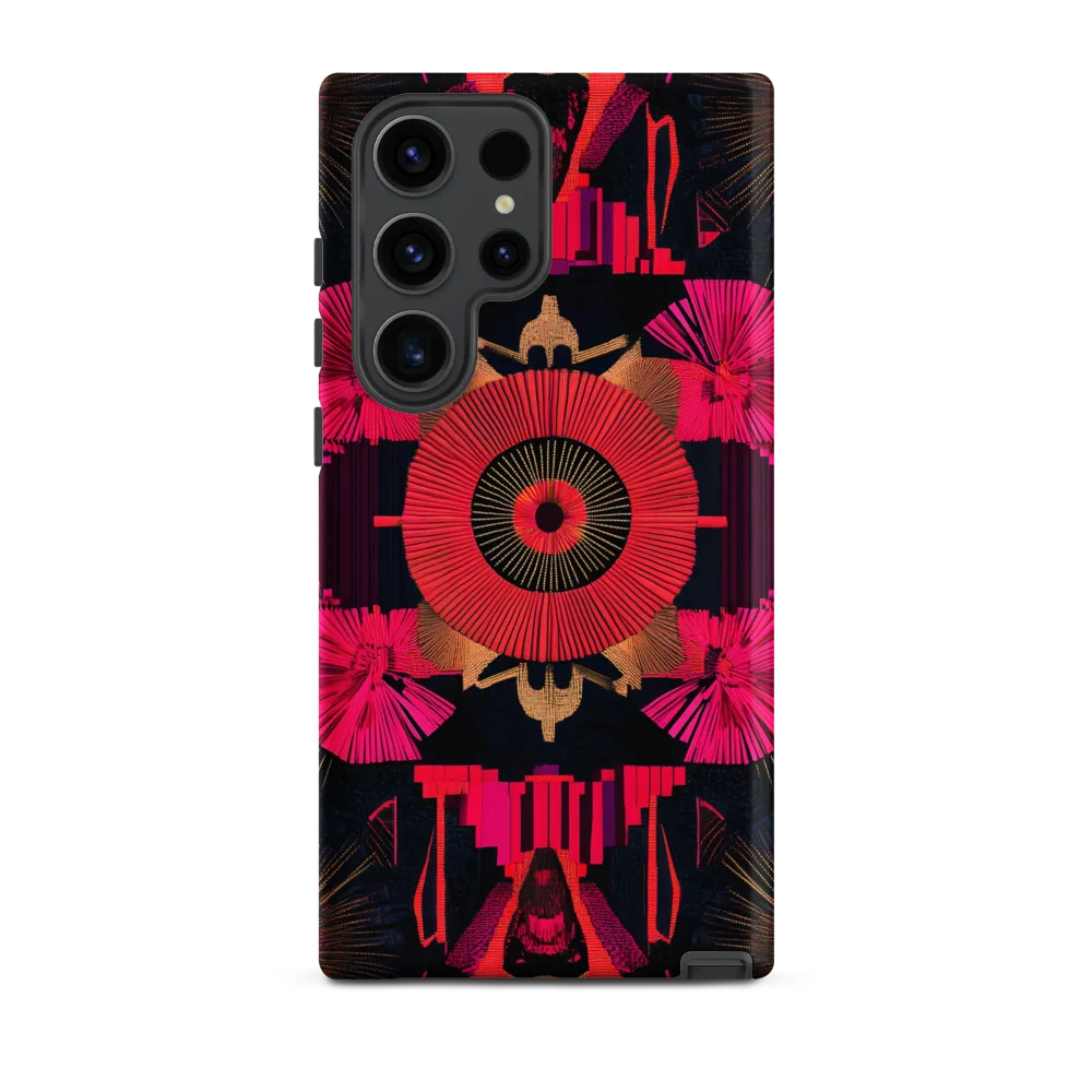Dynamic Geometric Symphony | Phone Case |  S23 Ultra | Tough Case | Matte