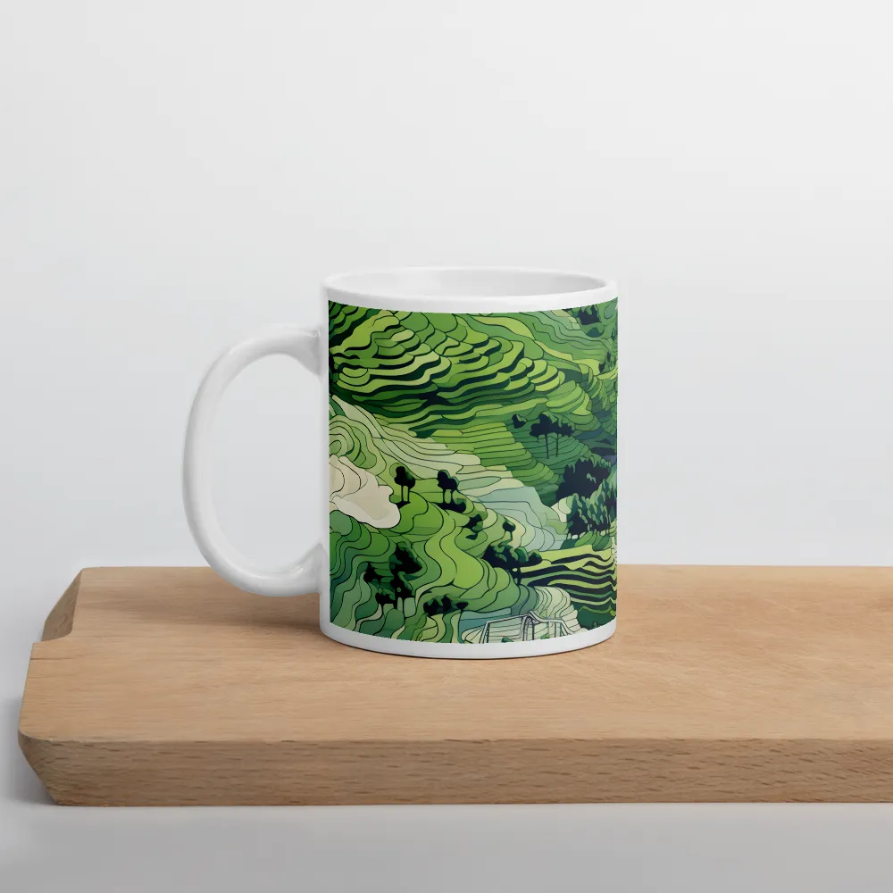 Harmony of the Lush Landscape | Mugs | Multiple Sizes & Colors