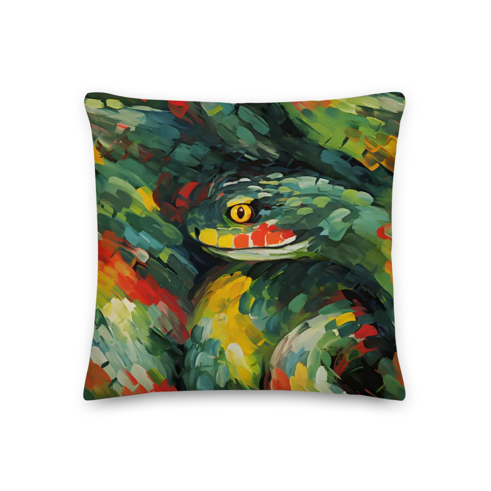 Enigmatic Coils | Pillow | 18″×18″