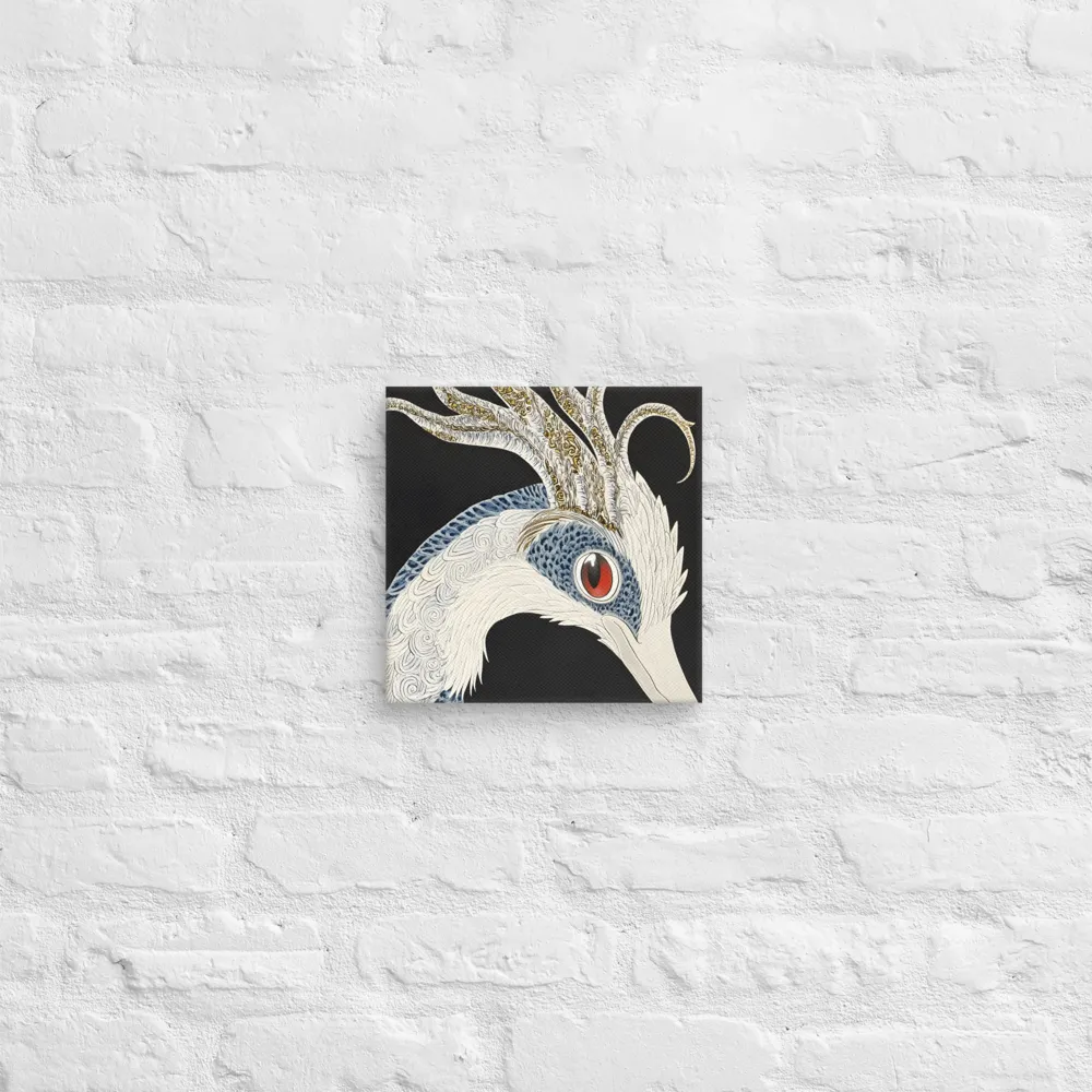 Elegance of the Majestic Peacock | Canvas | 10″×10″