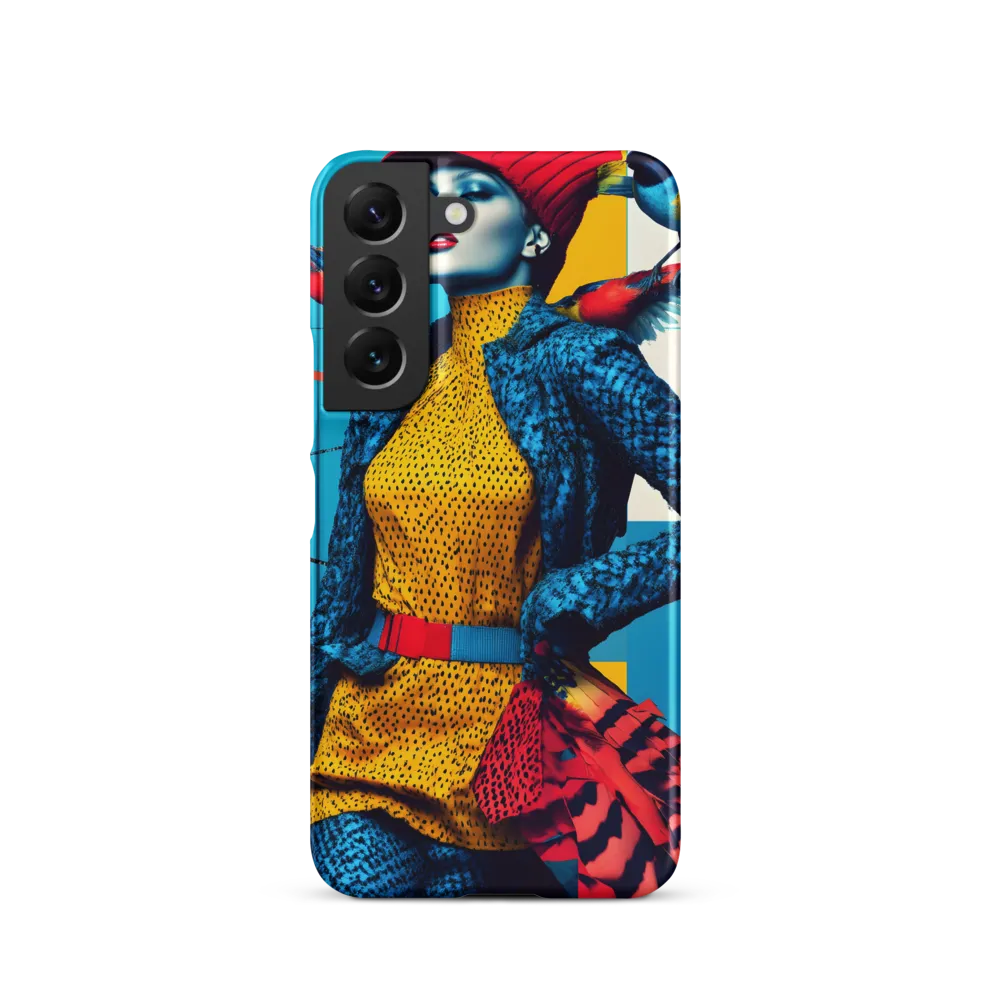 Vibrant Fusion of Nature and Fashion