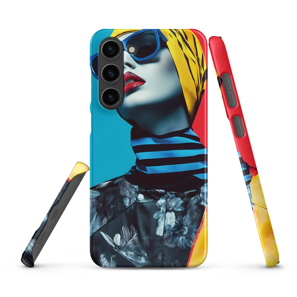 Vibrant Elegance in Modern Fashion | Phone Case |  S23 Plus | Snap Case | Matte