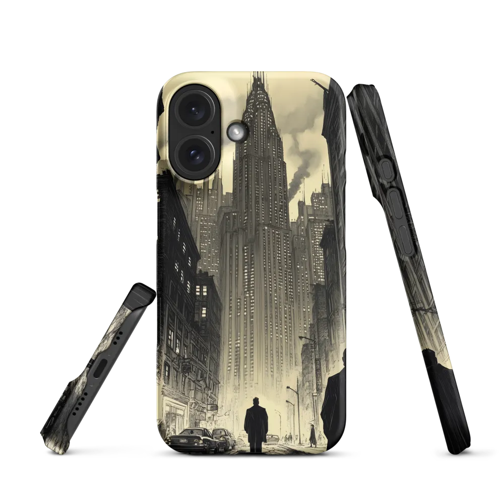 Echoes of the City | Phone Case |  16 | Snap Case | Matte