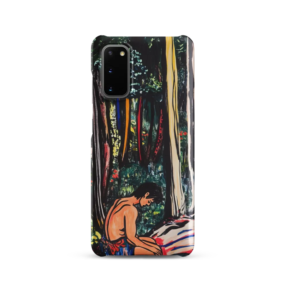 Contemplation in Nature | Phone Case |  S20 | Snap Case | Matte