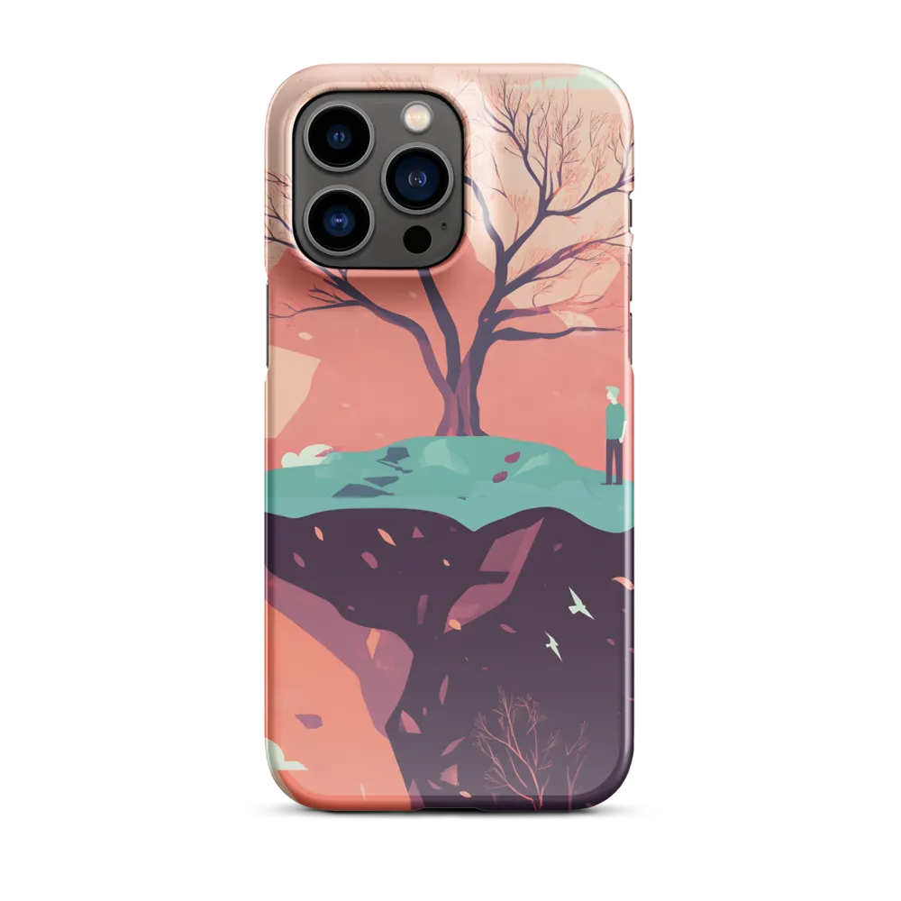 Contemplating Solitude | Phone Case |  14 Pro Max | Snap Case | Glossy