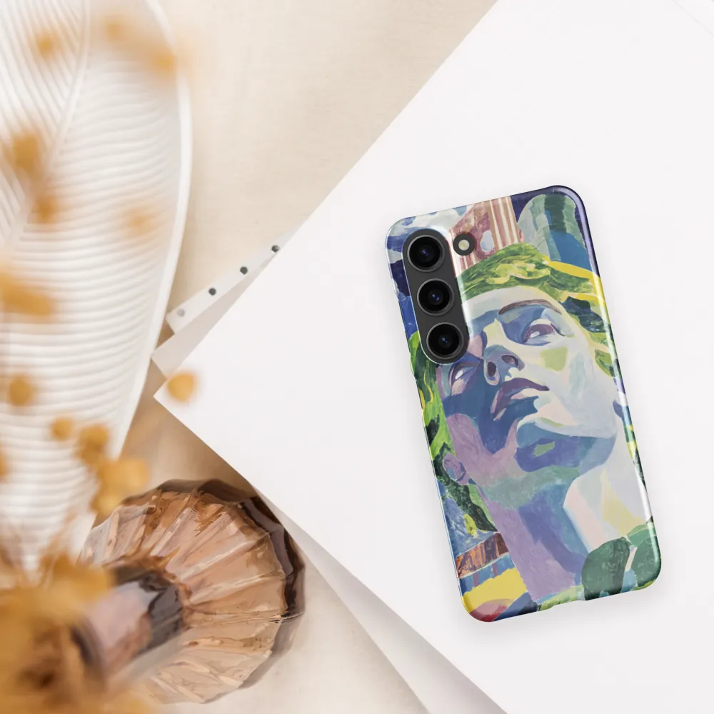 A Glimpse Towards Eternity | Phone Case |  S23 | Snap Case | Glossy