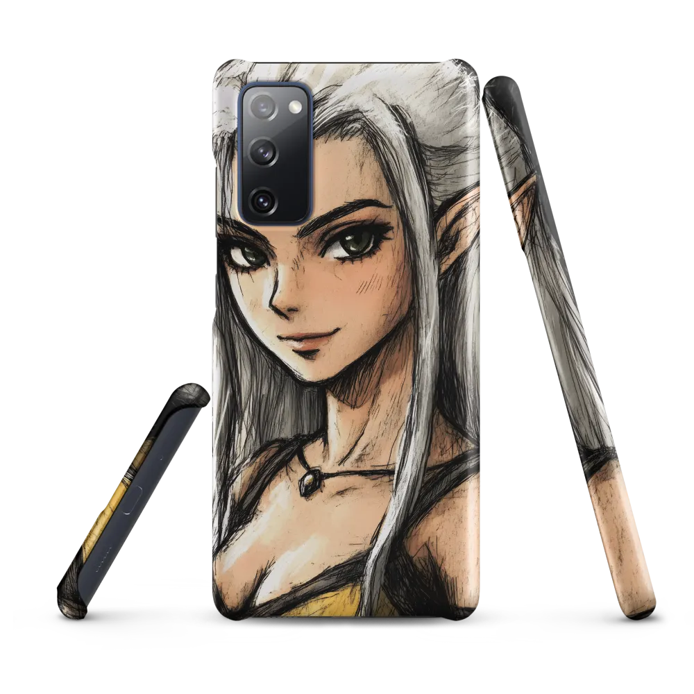 Ethereal Elegance: The Elf's Portrait