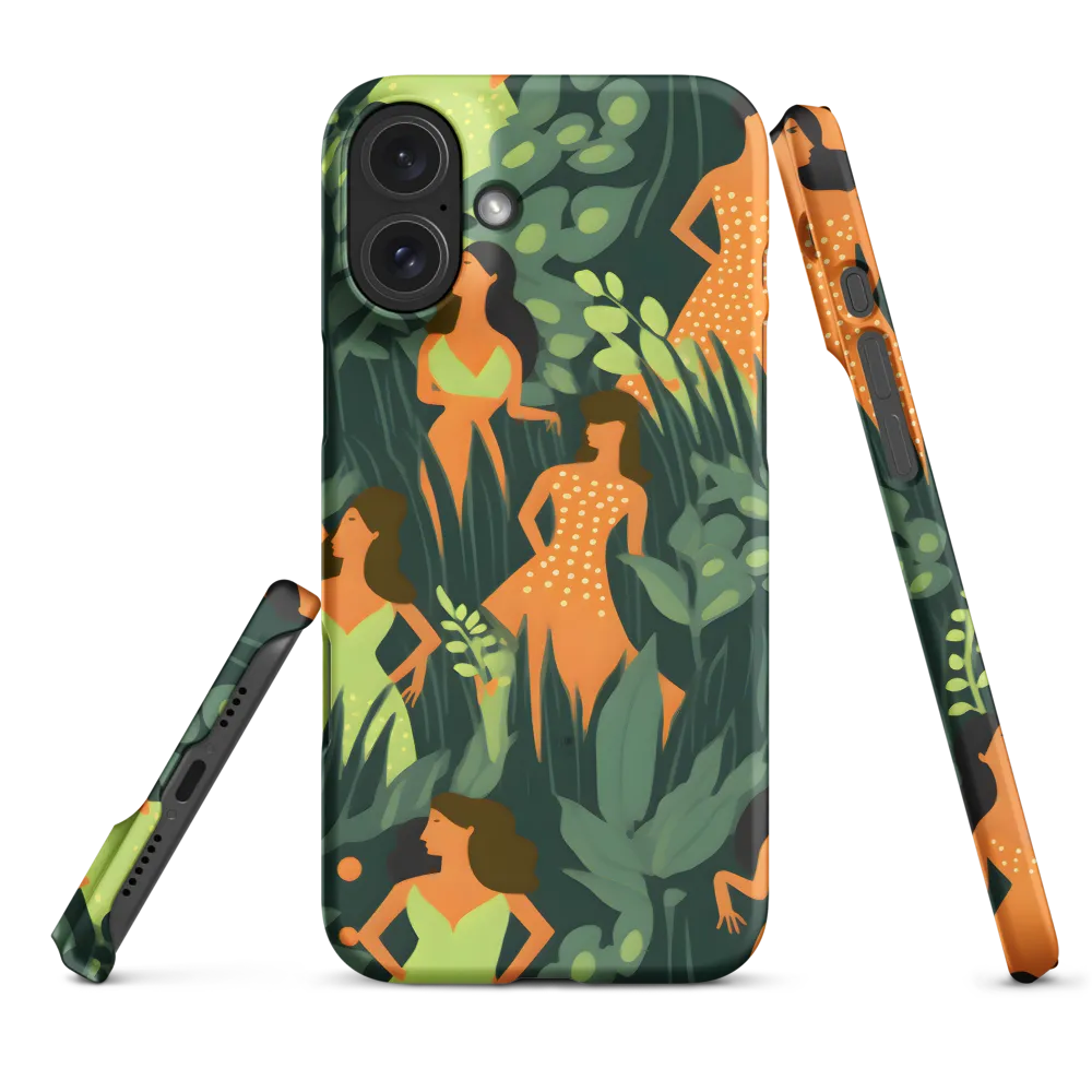 Playful Harmony in Patterns | Phone Case |  16 Plus | Snap Case | Matte