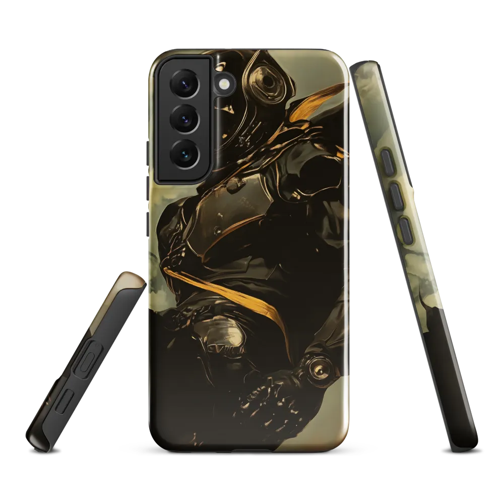 Ethereal Explorer: The Enigmatic Astronaut | Phone Case |  S22 Plus | Tough Case | Glossy