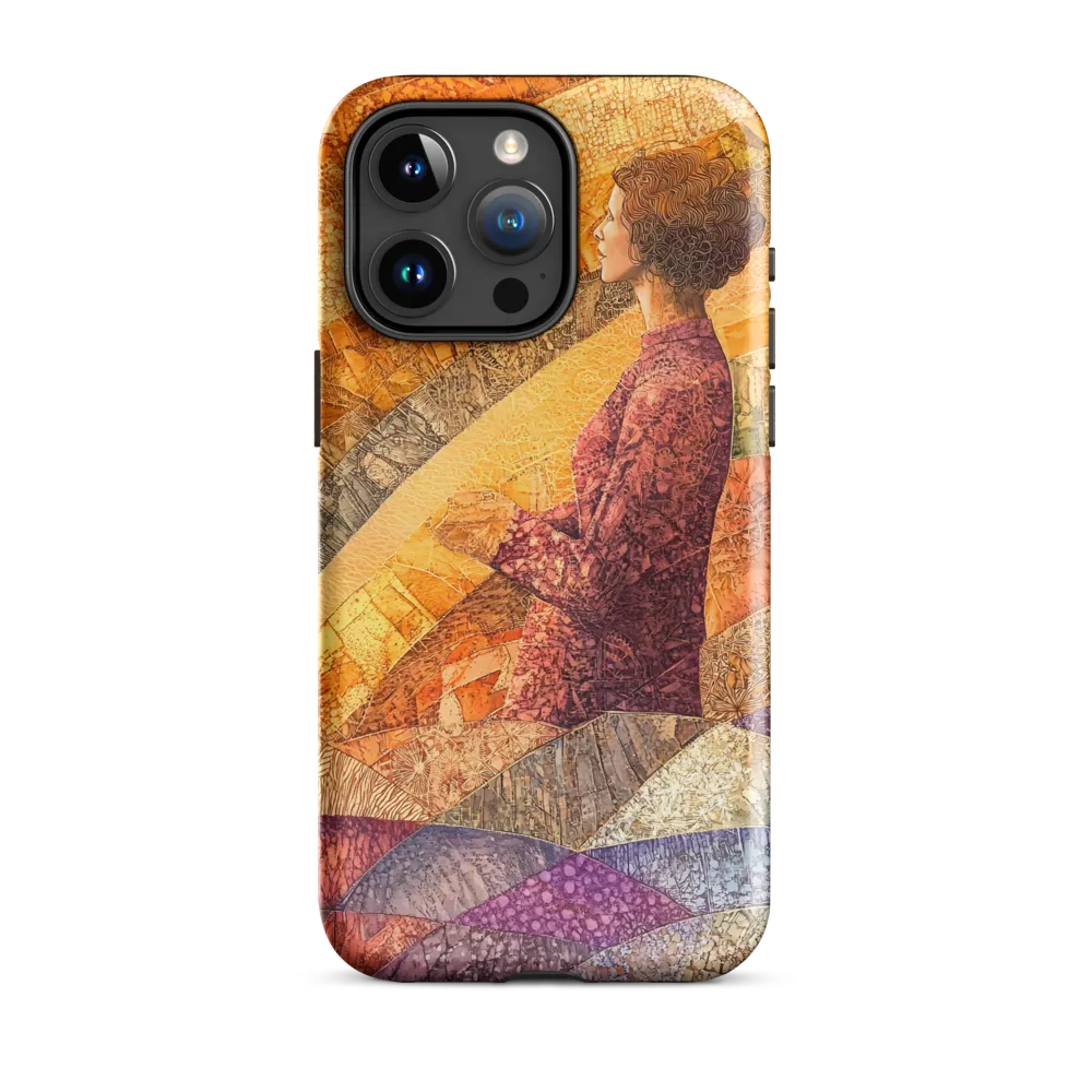 Whispers of Contemplation | Phone Case |  15 Pro Max | Tough Case | Glossy