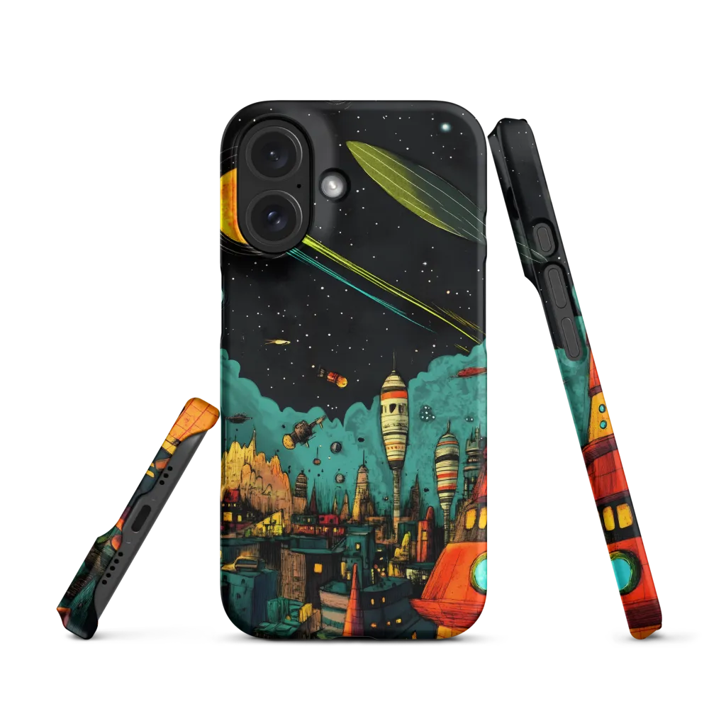 Galactic Cityscape: A Journey Through Imagination