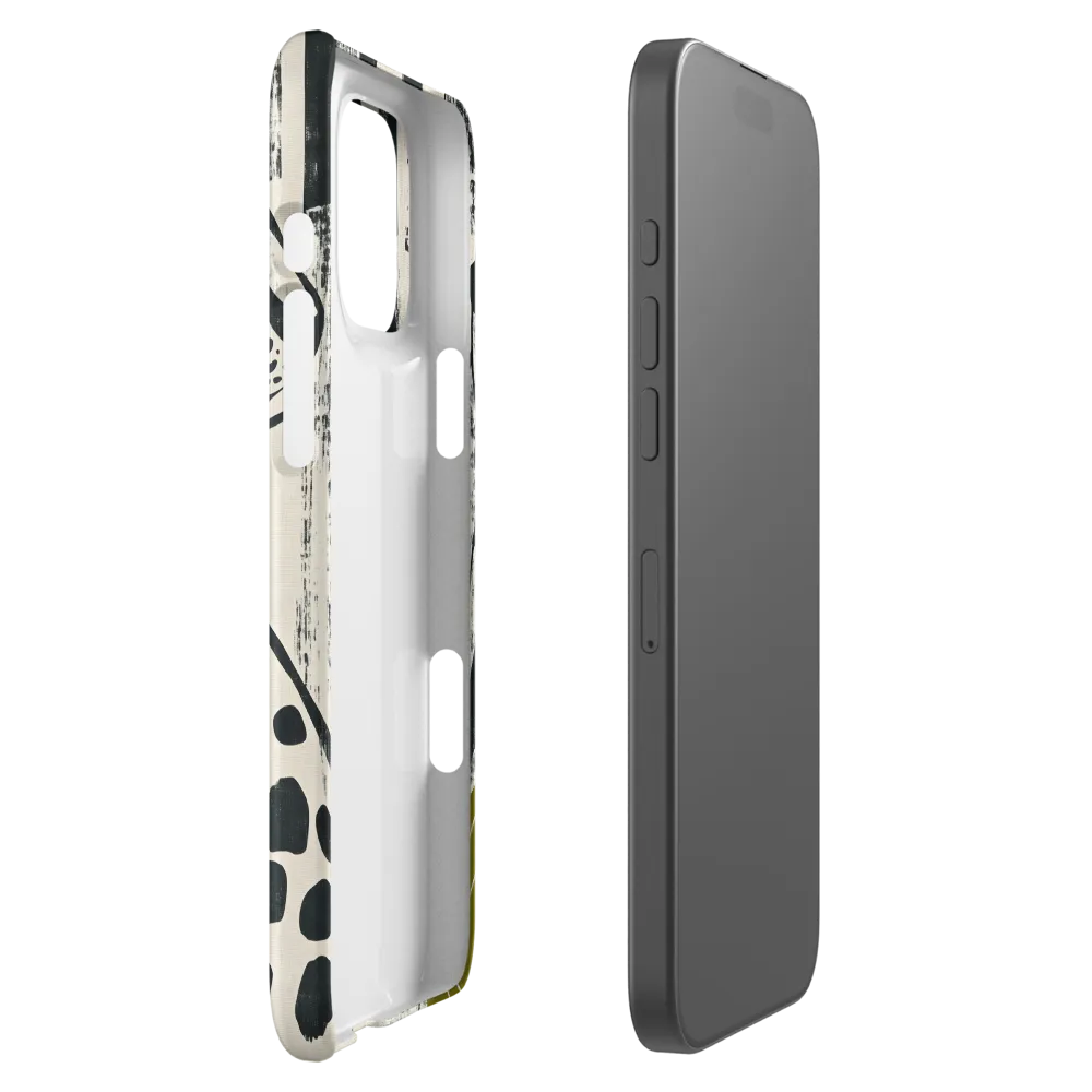 Leopard in Silhouette: A Modern Appeal | Phone Case |  16 Pro Max | Snap Case | Matte