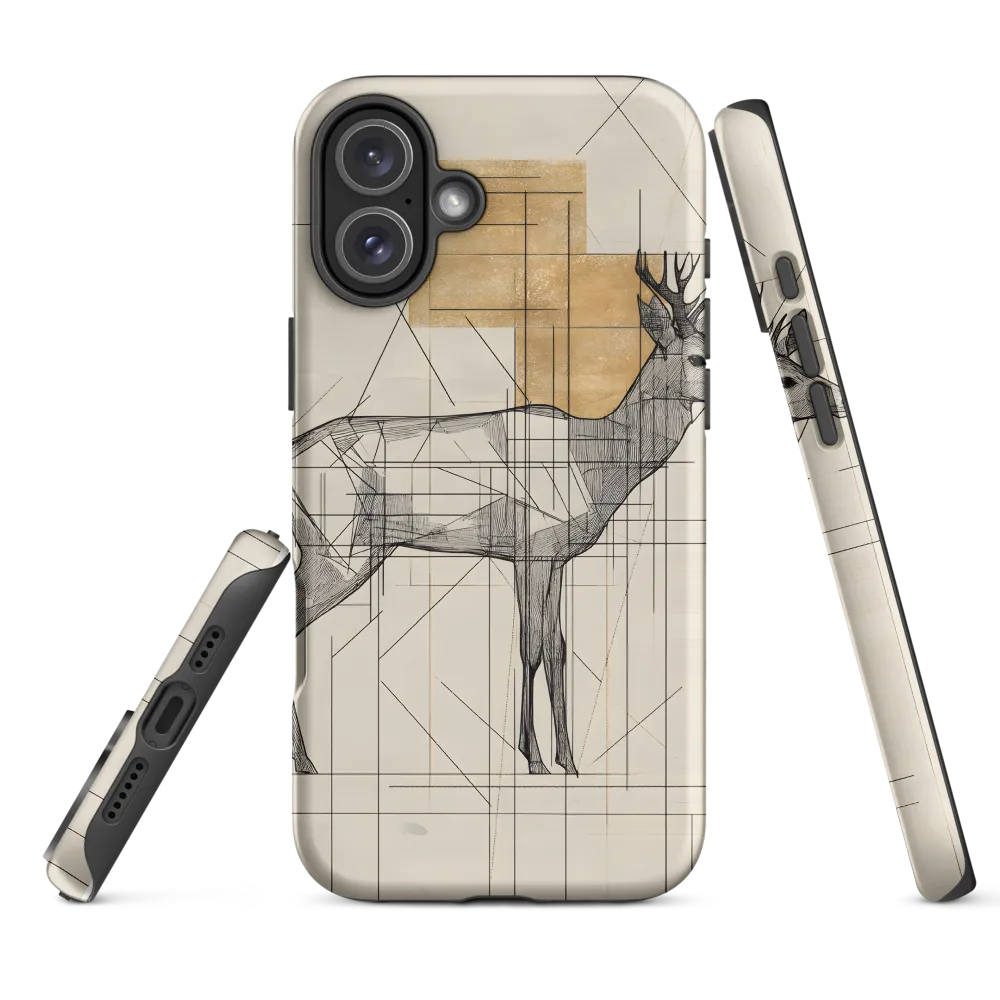 Geometric Elegance: The Majestic Deer