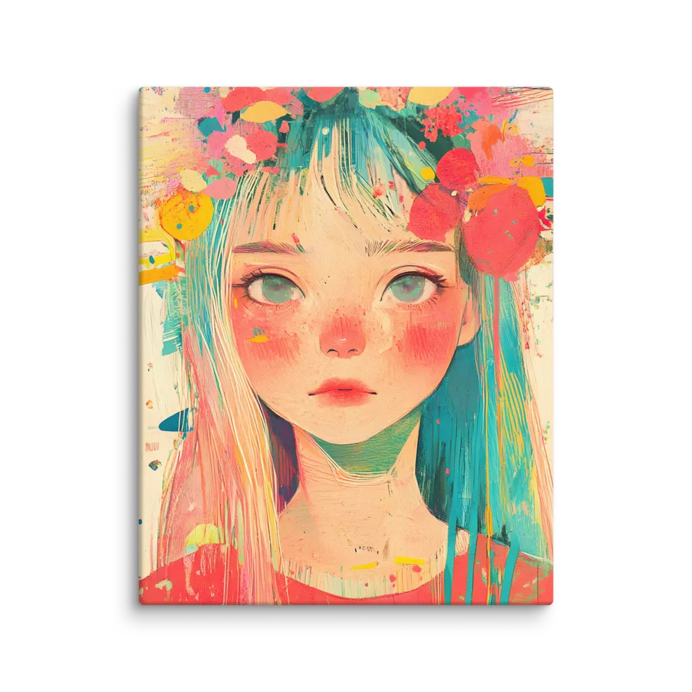 Whimsical Blossom | Canvas | 16″×20″