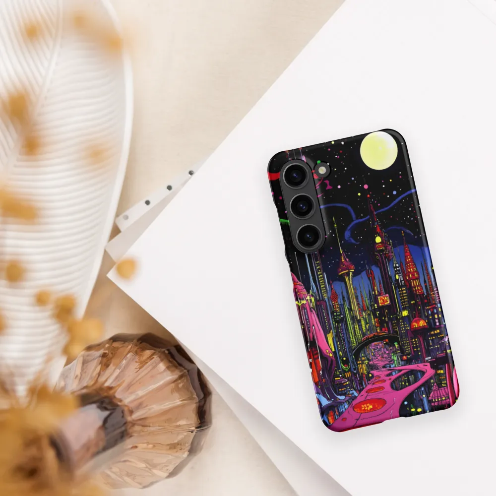 Neon Dreams of a Futuristic City
