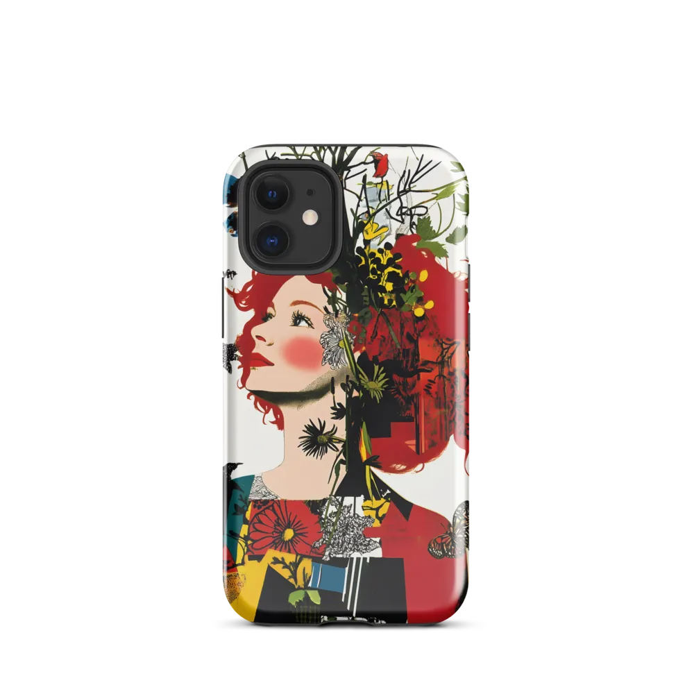 Floral Dreams | Phone Case |  12 mini | Tough Case | Glossy