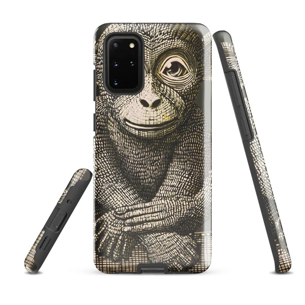 Intricate Primate Portrait
