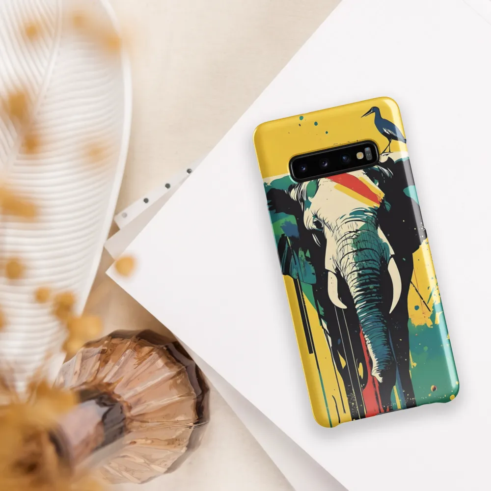 Elegance of the Wild: A Colorful Harmony | Phone Case |  S10 Plus | Snap Case | Glossy