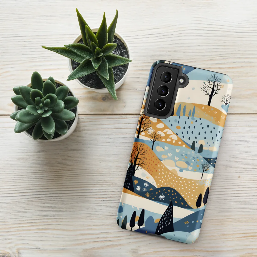 Whispers of a Playful Landscape | Phone Case |  S21 | Tough Case | Matte