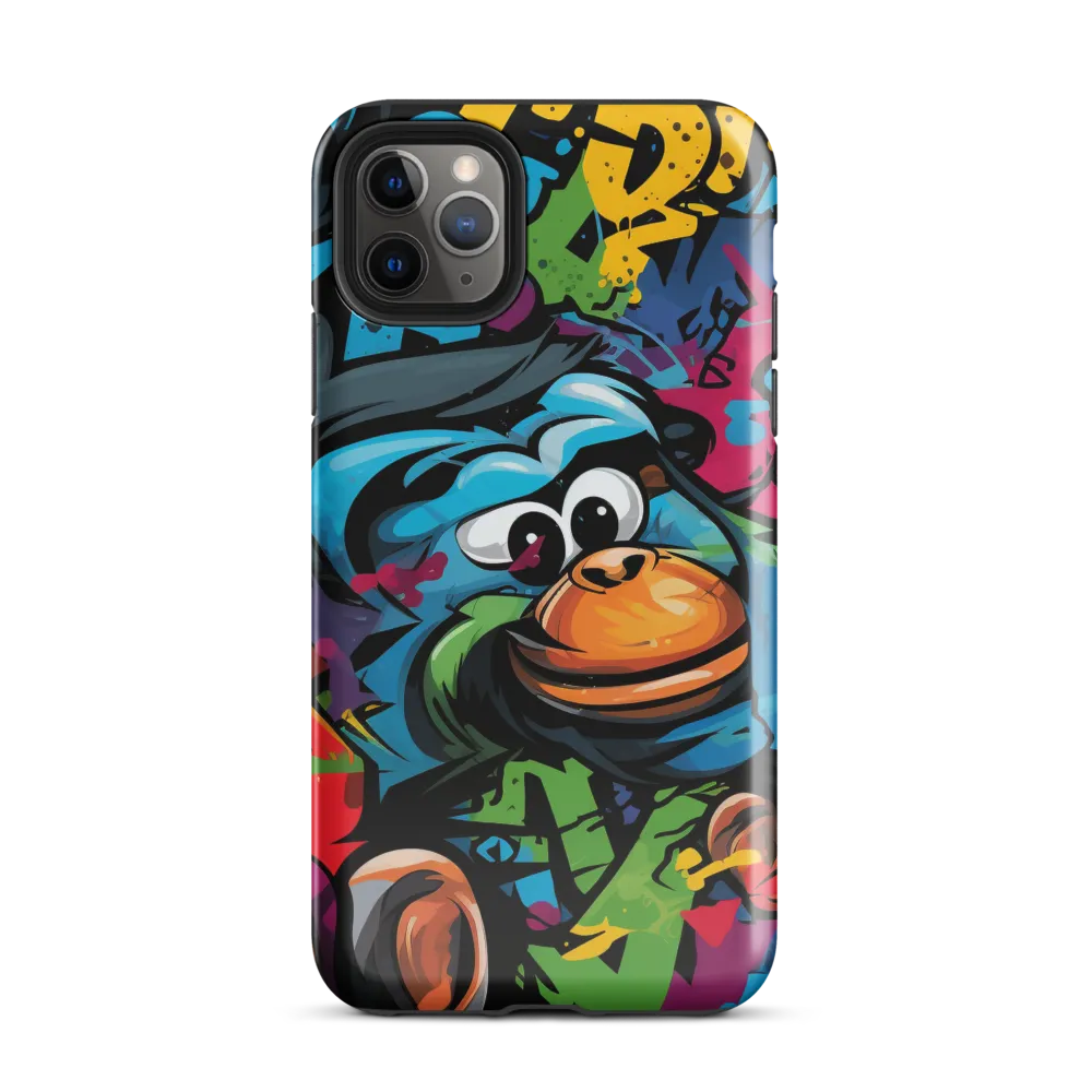 Urban Jungle: A Whimsical Monkey Parade | Phone Case |  11 Pro Max | Tough Case | Glossy