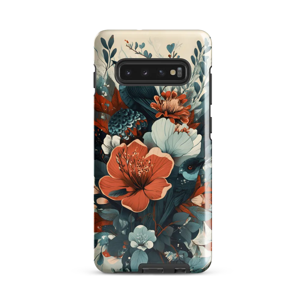 Serenity in Bloom | Phone Case |  S10 Plus | Tough Case | Glossy