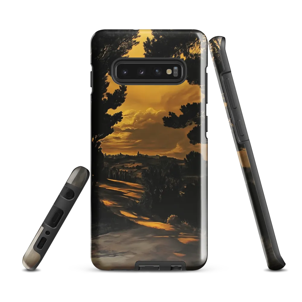 Golden Horizons | Phone Case |  S10 Plus | Tough Case | Glossy