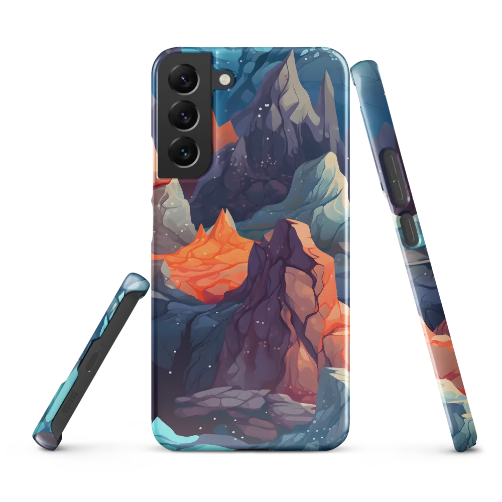 Mystical Peaks of Imagination | Phone Case |  S22 Plus | Snap Case | Glossy