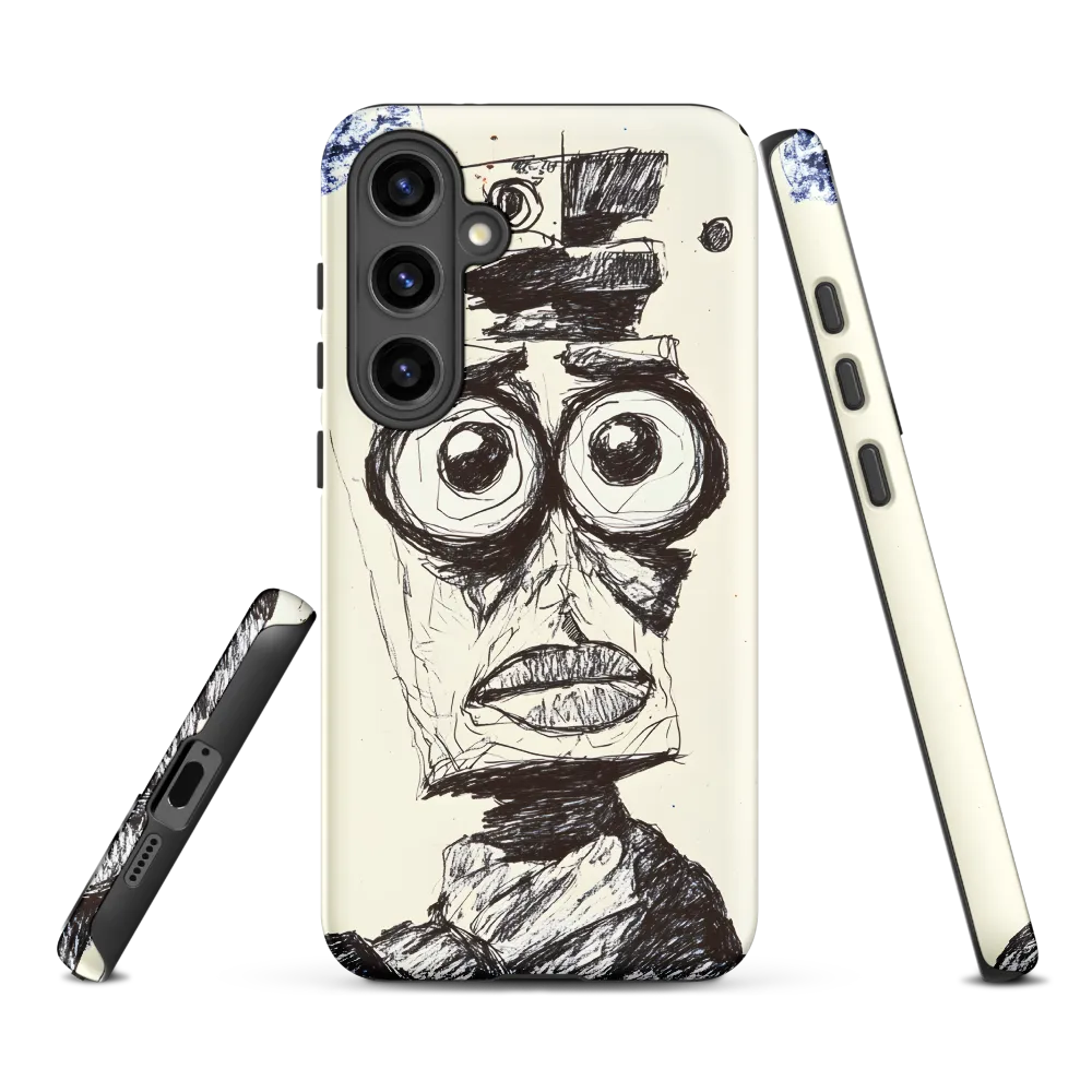 Abstract Surrealist Figure in Cubism