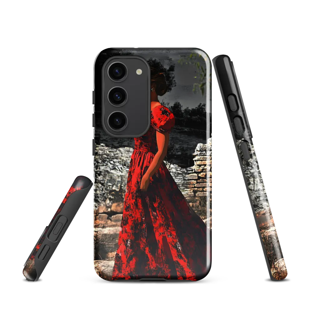 Crimson Among Ruins