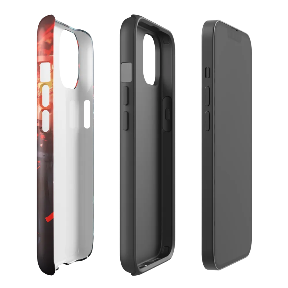 Fragmented Mind: The Silent Struggle | Phone Case |  14 | Tough Case | Glossy