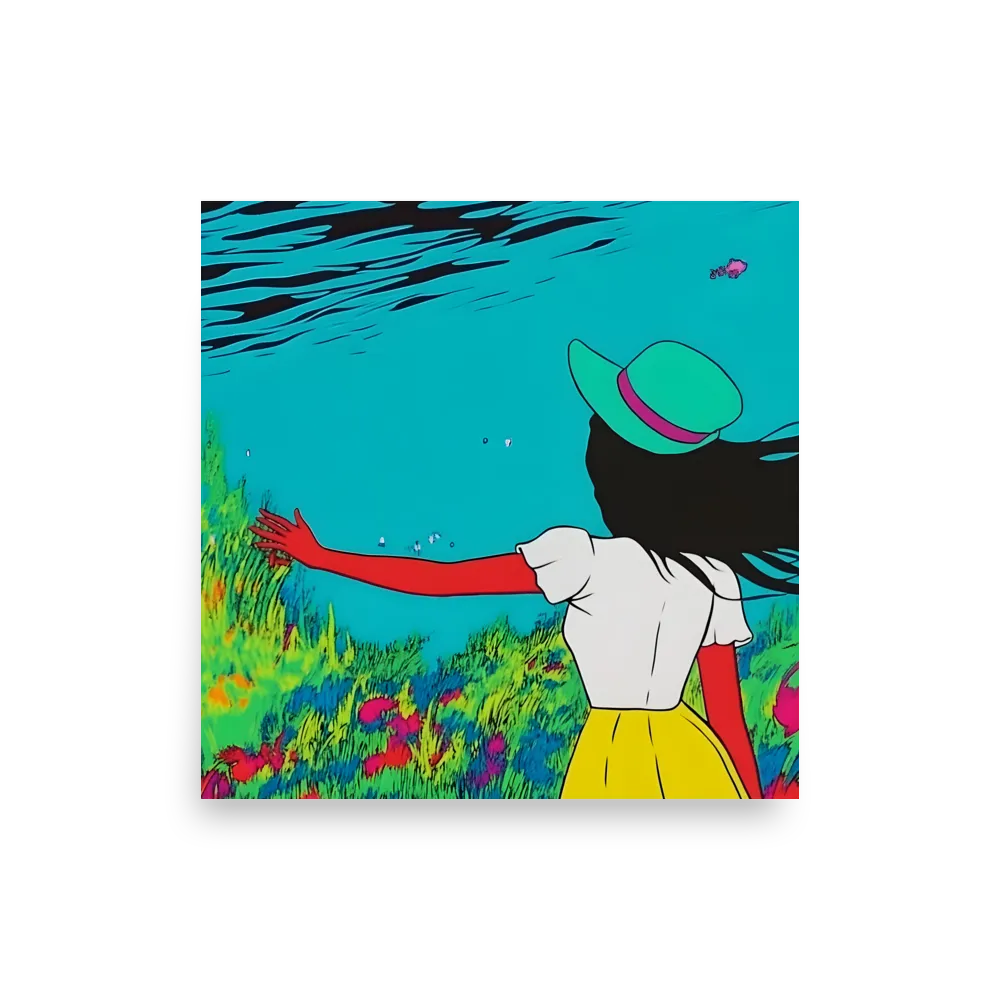 Whimsical Encounter | Poster | 18″×18″
