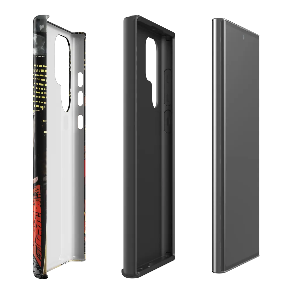Nocturnal Cityscape: The Hidden Alley | Phone Case |  S22 Ultra | Tough Case | Glossy
