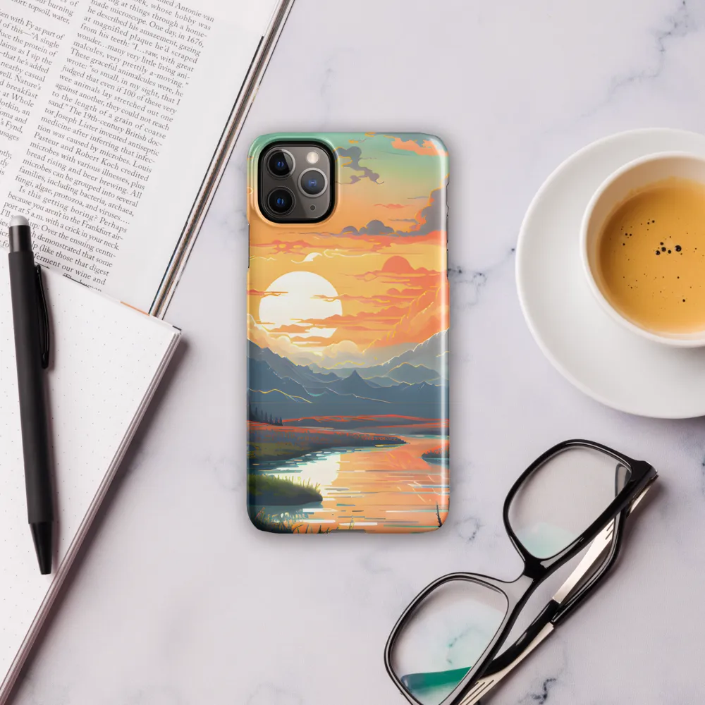 Serenity at Dusk | Phone Case |  11 Pro Max | Snap Case | Glossy