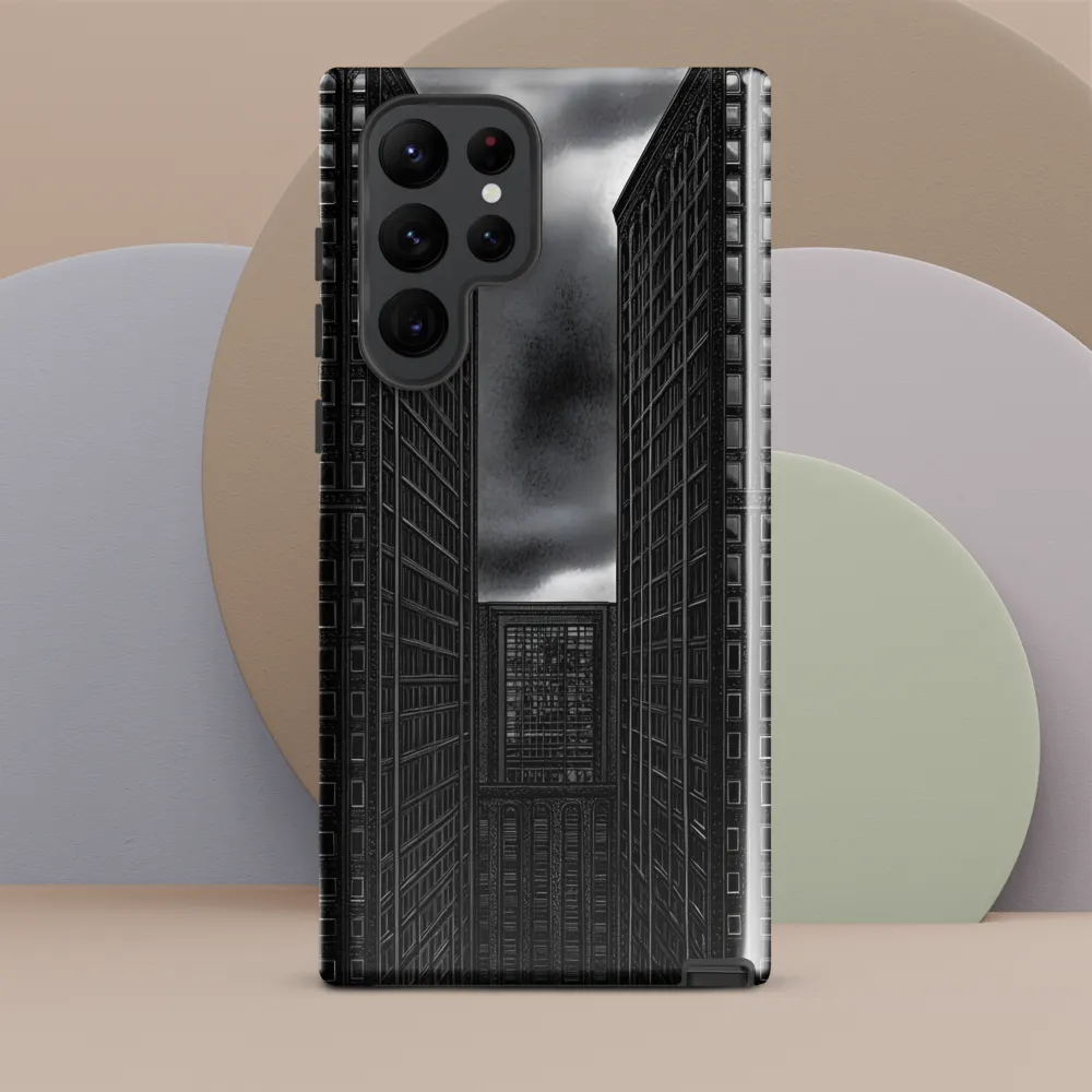 Between Towers: An Urban Reflection | Phone Case |  S22 Ultra | Tough Case | Glossy