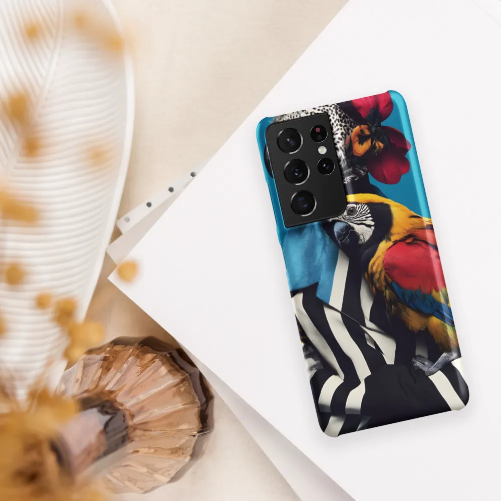 Vibrant Fusion of Flora and Fauna