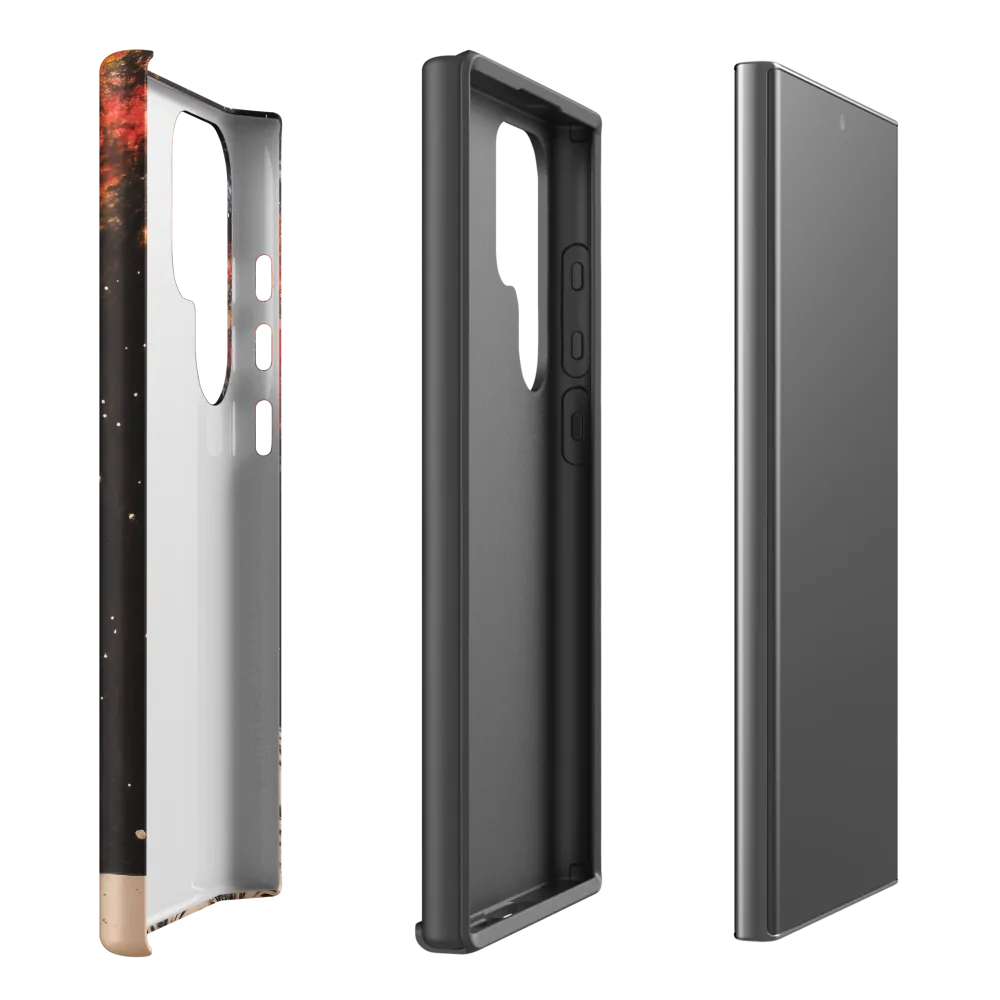 Solitude Among Stars | Phone Case |  S23 Ultra | Tough Case | Matte