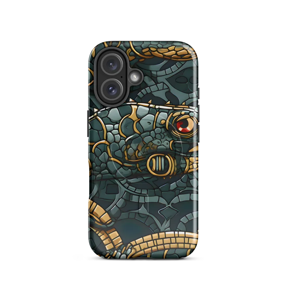 Lizards of Abstraction | Phone Case |  16 | MagSafe® Tough Case | Glossy