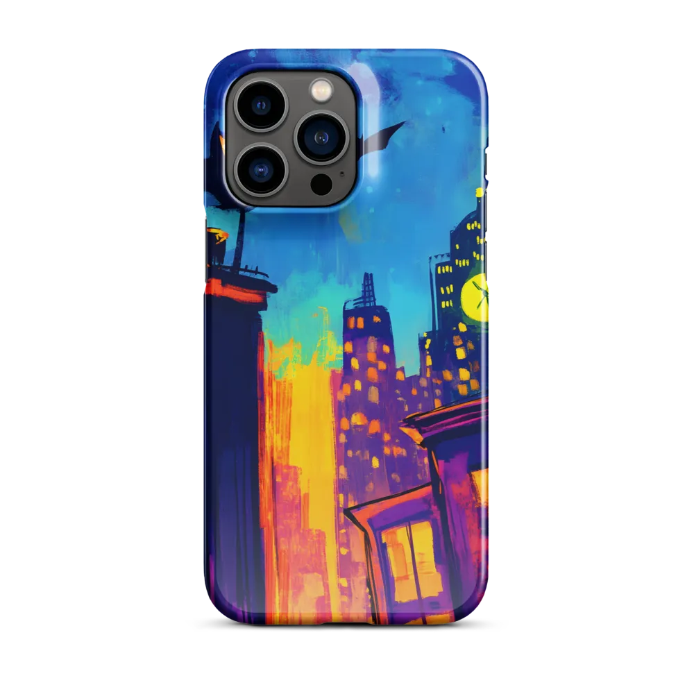 Urban Twilight: The Watchful Owl